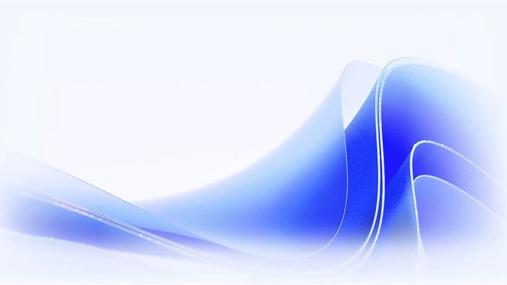Abstract blue wave imagery