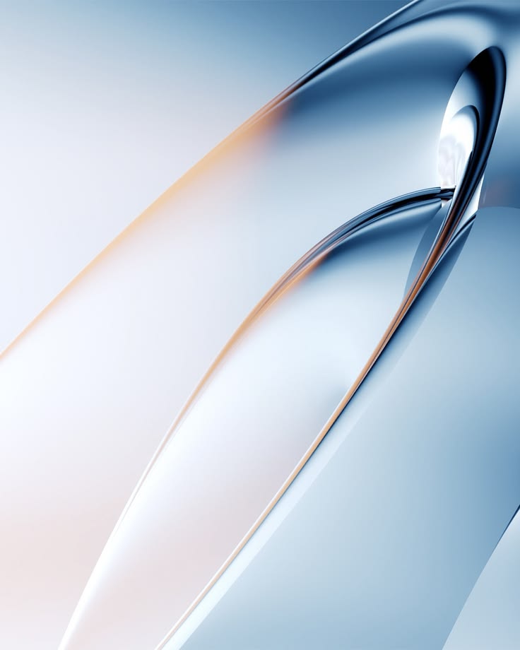 Abstract blue glass imagery